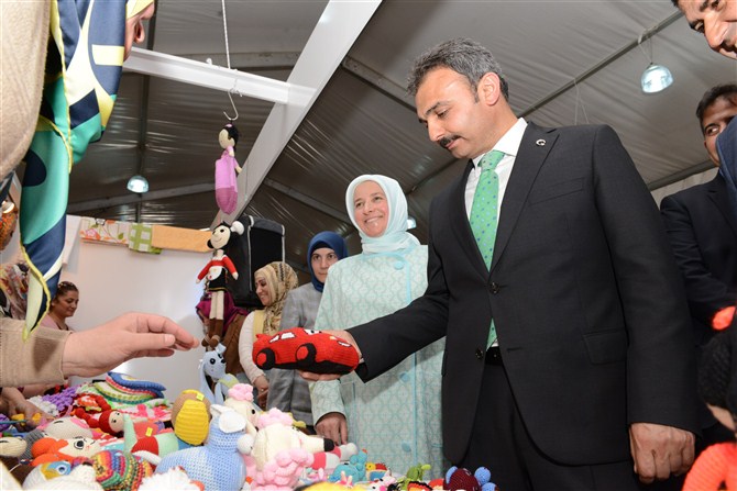 “4.Kadın Emeği” Fuarı Açıldı