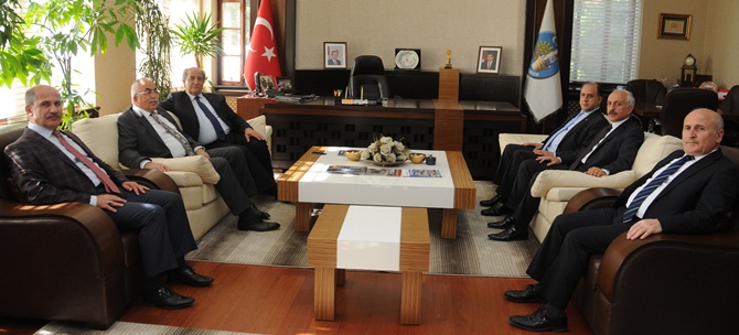 Amasya ve Tokat Valilerinden ziyaret