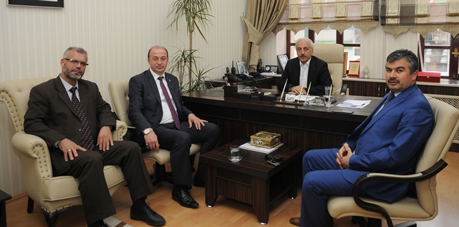 Din-Bir-Sen’den Zeki Gül’e Ziyaret