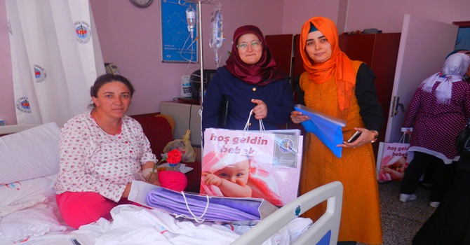 Meclis Üyelerinden “Hoş Geldin Bebek” Ziyareti