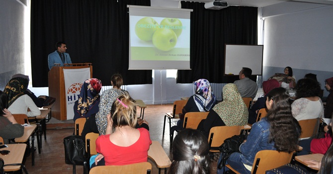 Sungurlu MYO’da Obezite Anlatıldı