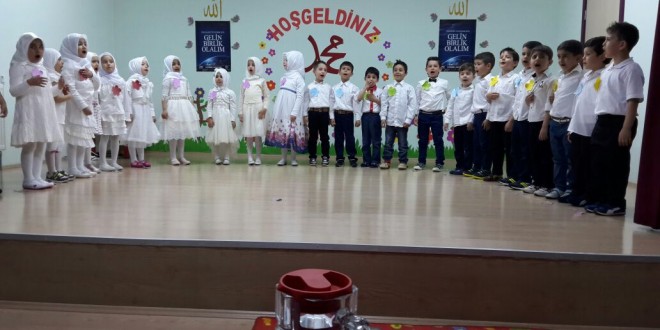 İkbalkent Anaokulunda Kutlu Doğum Programı