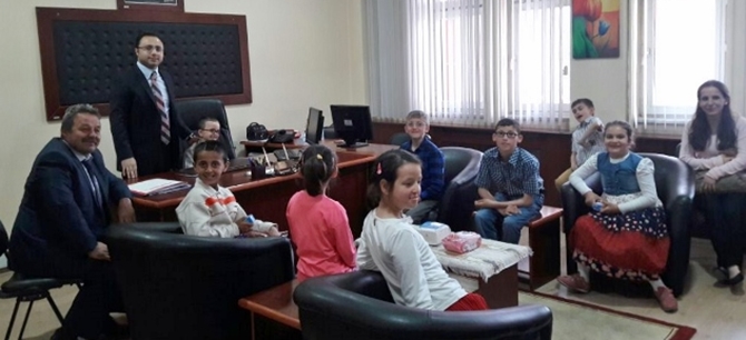 Miniklerden Adliye’ye Ziyaret