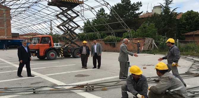 Belediye Ramazan Çadırını Kuruyor