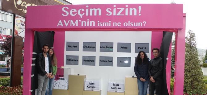 AVM’nin İsmi İçin Oy İşlemi Başladı
