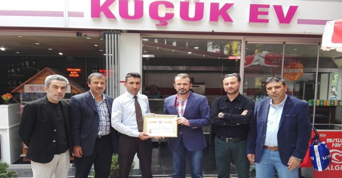 Küçük Ev’e “Türkçe Onur Belgesi” Verildi