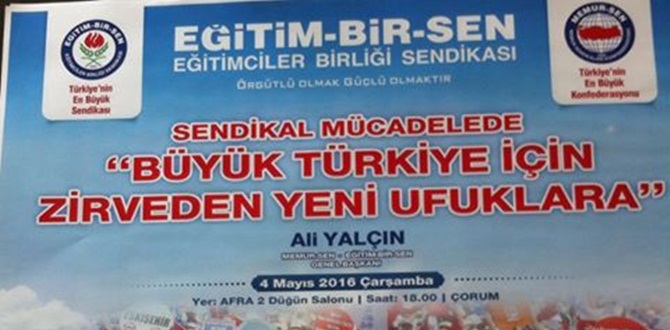 Eğitim Bir-Sen’den “Zirveden Yeni Ufuklara” Programı