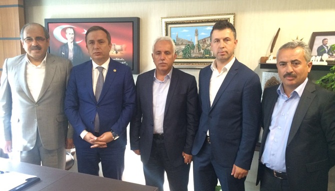 Ceylan’dan Büro Memur-Sen’e Ziyaret