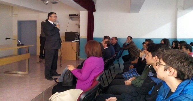 Eti Anadolu Lisesi Okul Tanıtımında