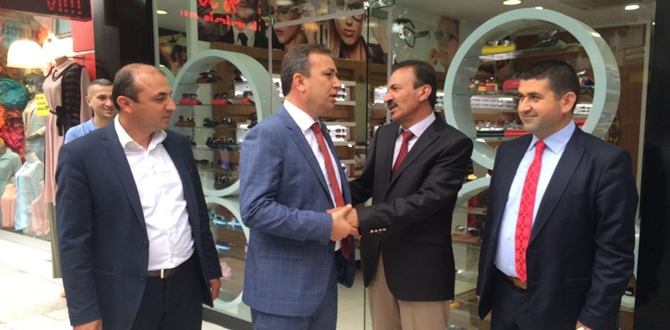 Ceylan, Esnafın Sorunlarını Dinledi