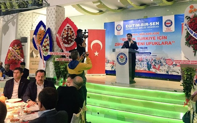 ‘Türk Eğitim-Sen’e Fark Attık’