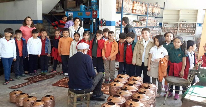 Pınar Koleji Arastayı Gezdi