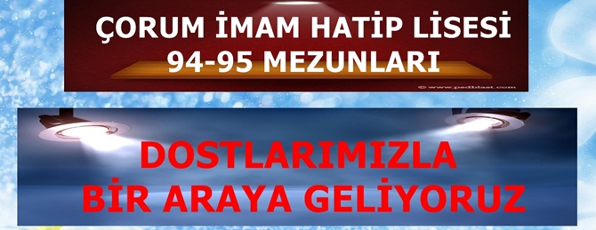 Tüm İmam Hatip Dönem Mezunları Davetli