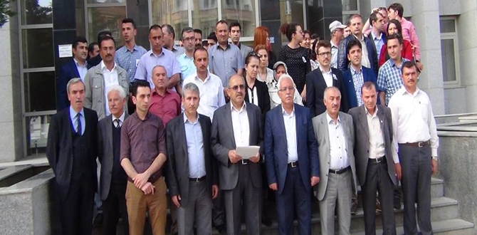 ‘Adliye Çalışanına Adalet Yok’