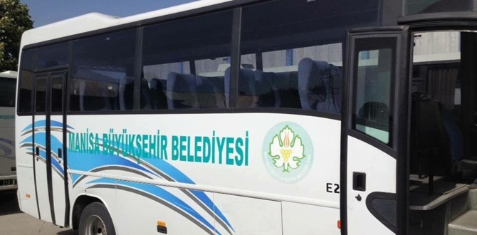 Manisa Büyükşehir Belediyesi’nden Sungurlu’ya Otobüs