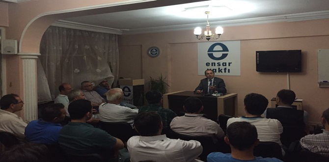 Rektör, Ramazan Sohbetlerinin Konuğu Oldu