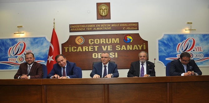 Ağbal, İş Adamlarını Dinledi