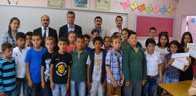 Çatma, Çocuklarların Karne Sevincini Paylaştı