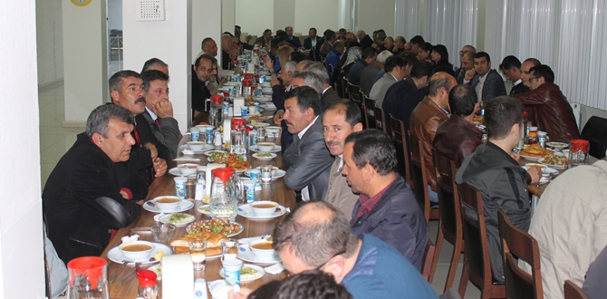 Tarımcılar İftarda Buluştu