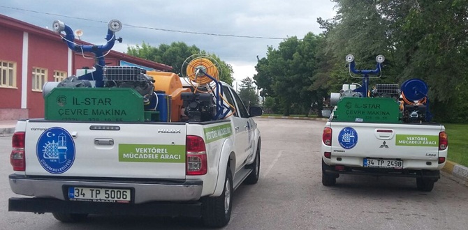 Haşereyle Mücadele Hızlandırıldı