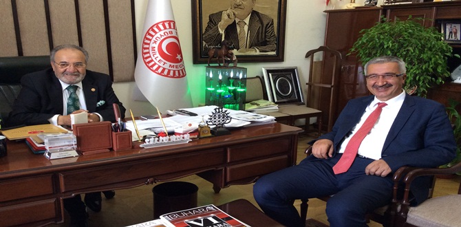 Yeni Çorum Valisinden Uslu’ya Ziyaret