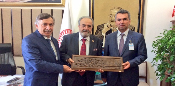 Çatma’dan Uslu’ya Teşekkür Ziyareti