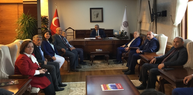 İl Genel’den Vali’ye Ziyaret