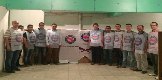 Genç Memur-Sen’den Yardım Seferberliği