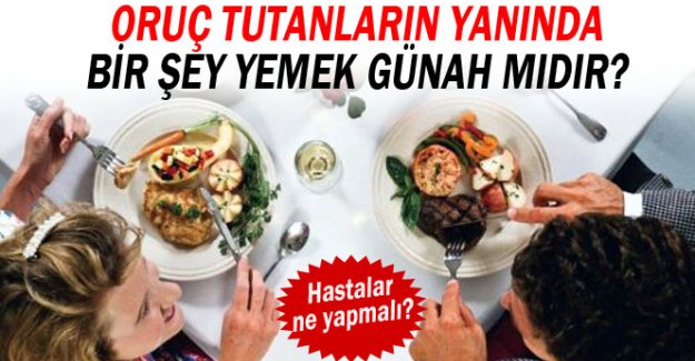 Açıktan Oruç Yemek Günahmıdır?