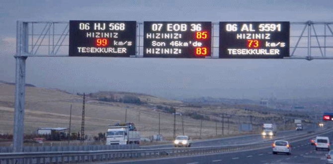 TEDES Hız Limitleri Yeniden Belirlendi