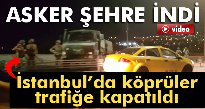 Asker Şehre İndi