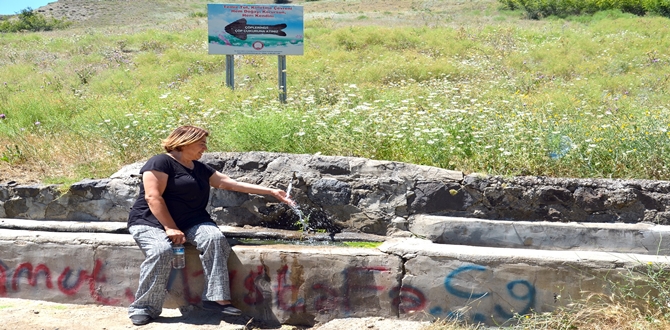 Sultan Muhtar Çeşmeleri Yeniletti