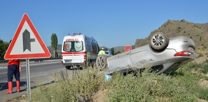 Çorum’da Trafik Kazası: 3 Yaralı