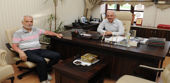 Yusuf Yıldırım’dan Zeki Gül’e Ziyaret