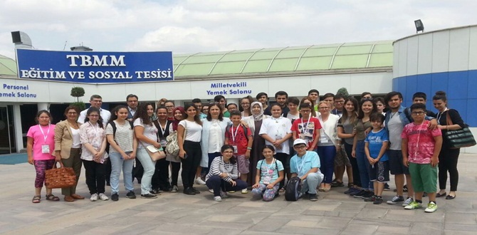 Ceritoğlu, Kıbrıslı Gençleri Ağırladı