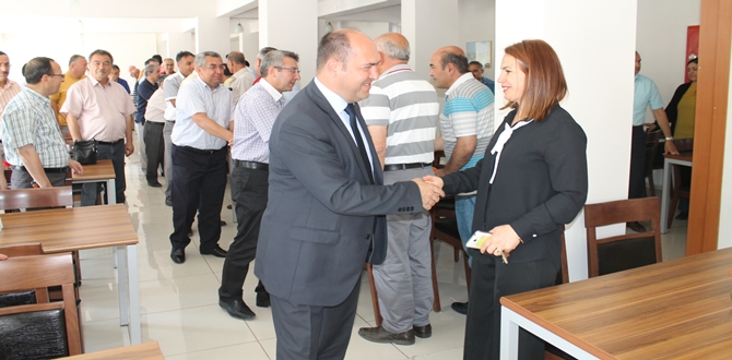 Gıda Tarım ve Hayvancılık Personeli Bayramlaştı