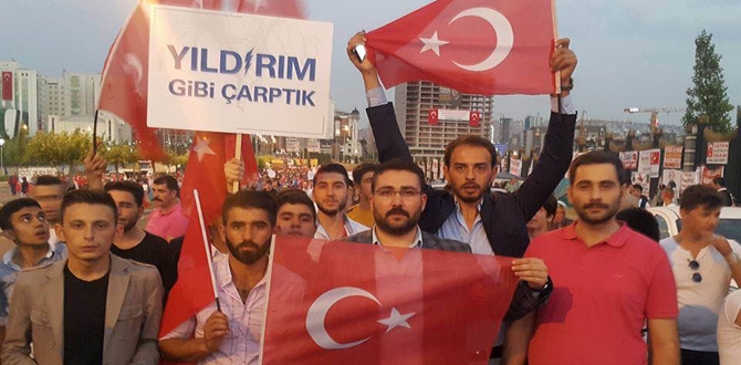 Çorum AK Gençlik Külliye’de Nöbette