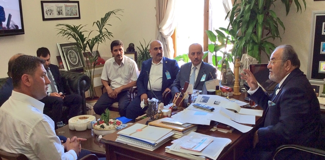 Bayat İlçesi Şantiyeye Döndü