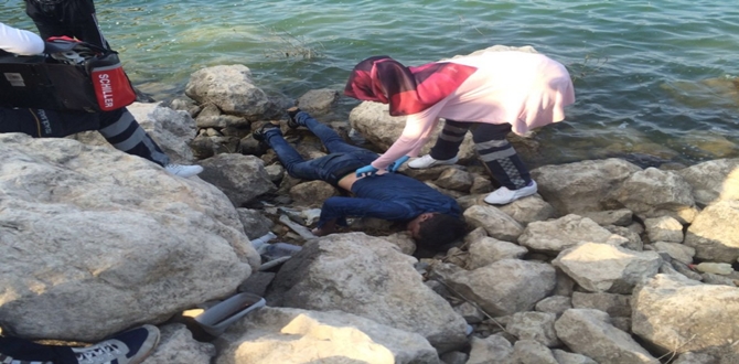 Çomar Barajında Sır Ölüm