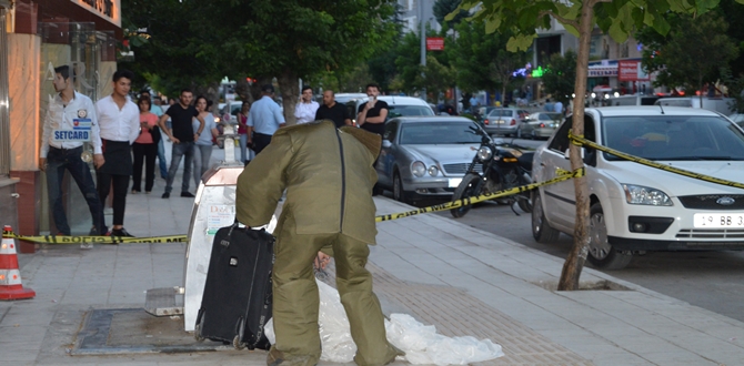 Çorum’da Şüpheli Valiz Paniği