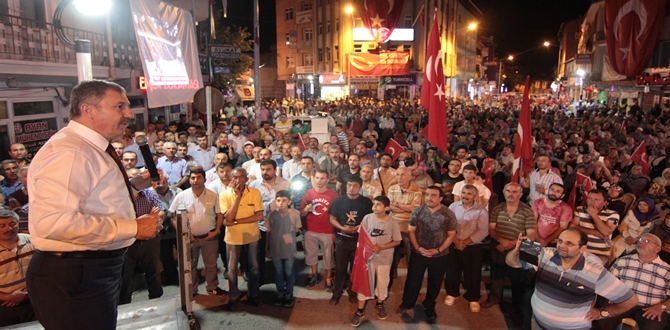 Milletvekili Özdağ Osmancık’da Demokrasi Mitinginde