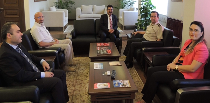 Ticaret Borsası’ndan Garnizon Komutanlığına Ziyaret