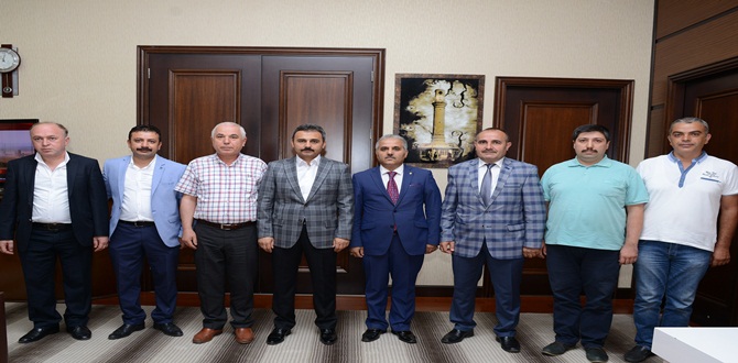 Kooperatif Başkanı Çerikçi’den Başkan Külcü’ye Ziyaret