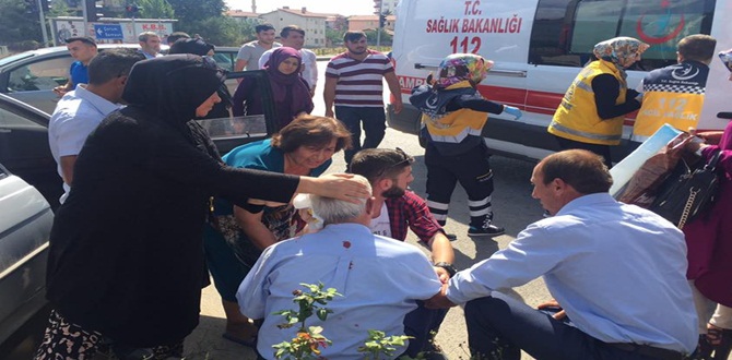 Çorum’da Trafik Kazası: 1 Yaralı