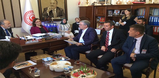 Diriliş Başkanlarından Uslu ve Ceritoğlu’na Ziyaret