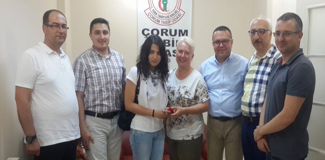 Tabipler Odası Çorum Birincisini Misafir Etti