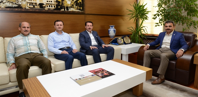 İlkadım Belediye Başkanı’ndan Başkan Külcü’ye Ziyaret