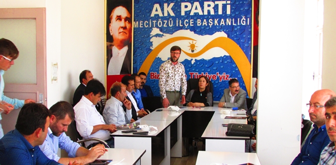 Mecitözü İlçe Danışma Toplantısı Yapıldı