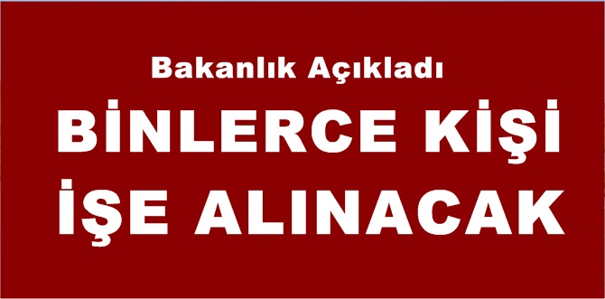 İş Arayanlara Müjde!