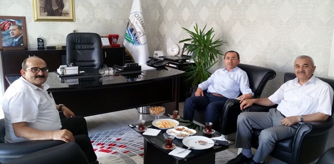 Başkan Şen’den Başkan Karataş’a Ziyaret